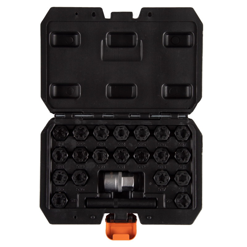 AFFIX Набор насадок для секреток колес VAG, кейс, 22 предмета AF10942122C