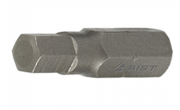 Бит шестигран. 8.0мм 1/4", L=25мм, S2, (упаковка 10 шт) AIST 1122508H