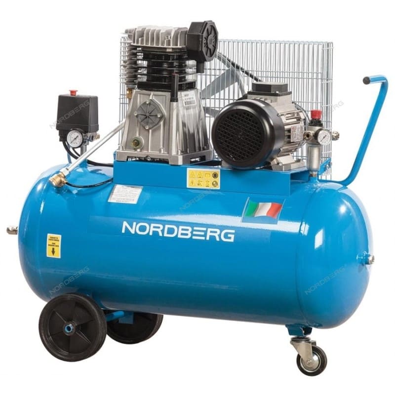 Компрессор поршневой с ременным приводом NORDBERG NC100/480