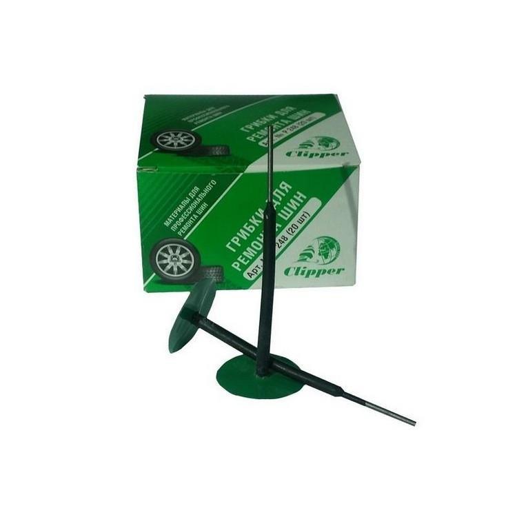 Набор грибов для легковых колес Ножка-3,0мм, шляпка-27мм Clipper P248