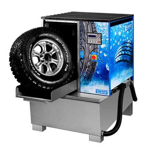 Мойка для колес ширина колеса 135-360 мм  Wulkan 4x4P