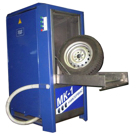 Мойка колес, подвижные распылители,  МК-1/3