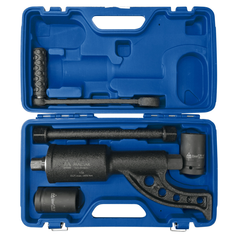 МАСТАК Ручной усилитель крутящего момента (мультипликатор), 3600 Нм, 1", удлиненный 100-61362C