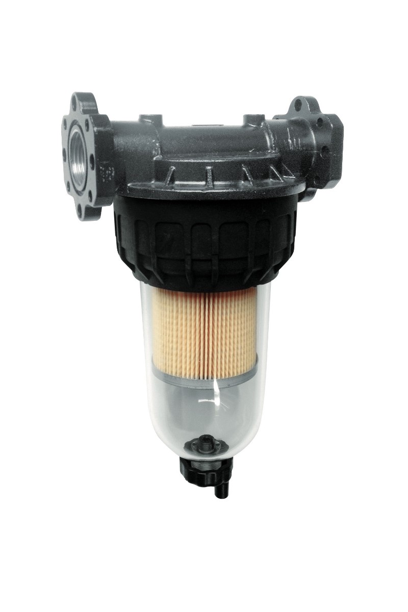 Фильтр для очистки от мех.примесей и воды 70 л/мин. 2 карт.