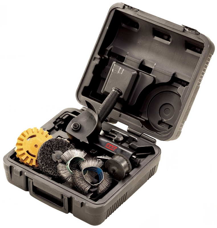 MIGHTY SEVEN Машинка системы MBX для удаления ржавчины c комплектом принадлежностей QB-0808