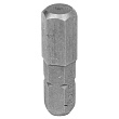 KING TONY Вставка (бита) торцевая 1/4", HEX, 7 мм, L = 25 мм  102507H