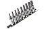 Набор 5-гранных насадок TORX 1/4", TS10H-TS50H, 9 шт. JTC 3303