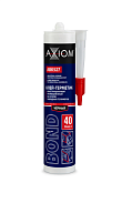 Клей-герметик конструкционный промышленный на основе гибридных полимеров Шор А 40 280мл AXIOM ABK527