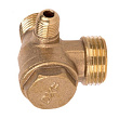 Обратный клапан для компрессора резьба наружняя М1/2"XМ1/2"